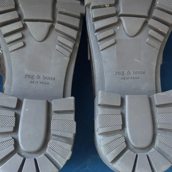 Rag & Bone Dark Brown Leather Loafers - Picture 10 of 13